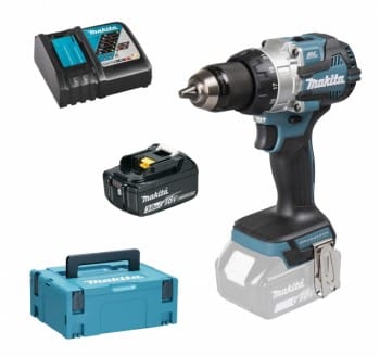 Makita DHP489RF1J 1x 3Ah Akku + Ladegerät