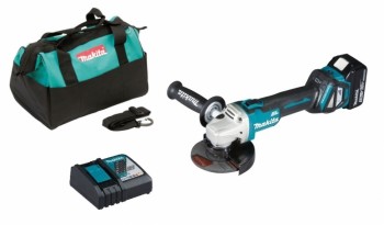 Makita DGA504RT1 1x 5Ah Akku + Ladegerät mit Transporttasche
