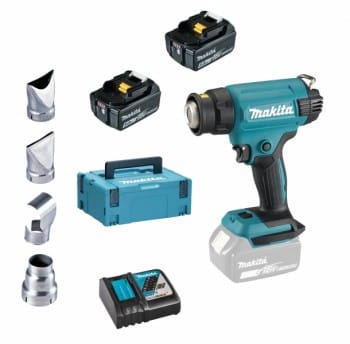 Makita DHG181RTJ 2x 5Ah Akku + Ladegerät im MAKPAC