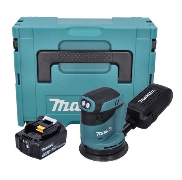 Makita DBO180F1J 1x 3Ah Akku im MAKPAC ohne Ladegerät