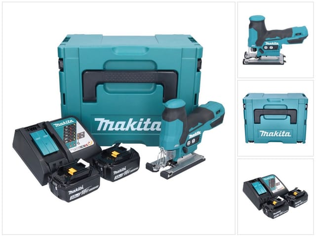 Makita DJV185RFJ 2x 3Ah Akku + Ladegerät