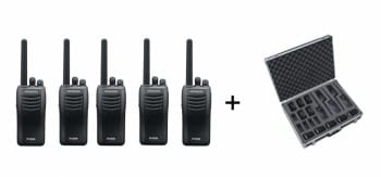 Kenwood TK-3501 5er Koffer Bundle