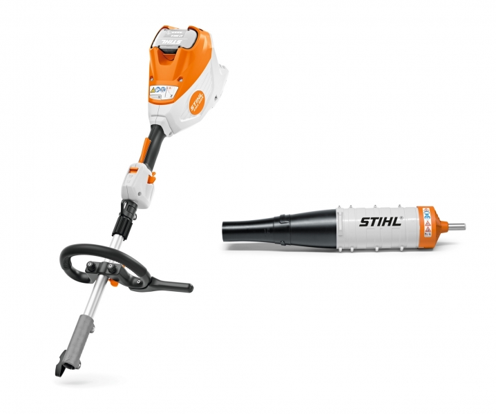 STIHL KMA 120 R mit BG-KM Blasgerät Bild 2