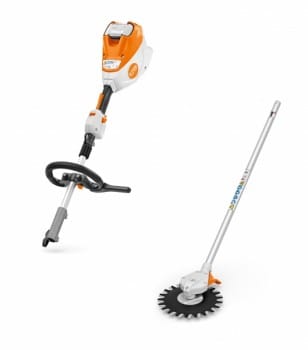 STIHL KMA 120 R mit RG-KM Kreiselschere