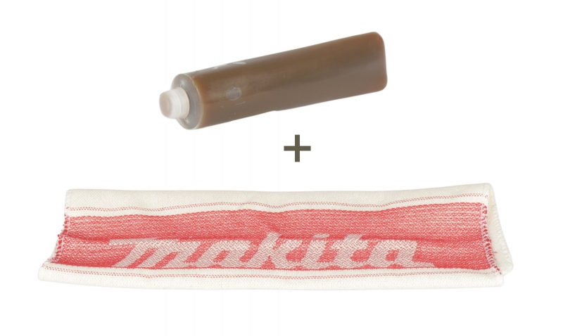 Makita 181573-3 Bohrer-/Meißelfett 100 ml + Lappen 443122-7 Bild 2
