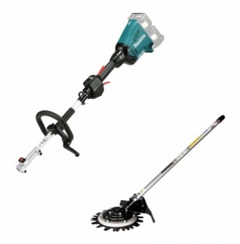Makita DUX60Z + Scherenaufsatz EM407MP
