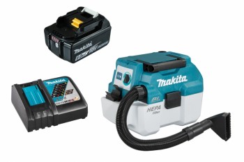 Makita DVC750LZX3 + 1x 6Ah Akku + Ladegerät