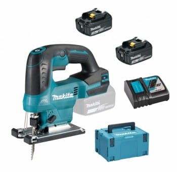 Makita DJV184RFJ 2x 3Ah Akku + Ladegerät