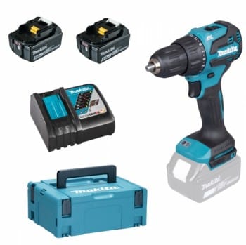 Makita DHP490RTJ 2x 5Ah Akku + Ladegerät