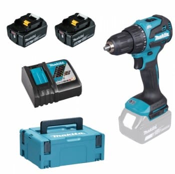 Makita DHP490RGJ 2x 6Ah Akku + Ladegerät