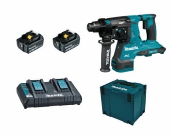 Makita DHR280RTJ 2x BL1850B 5Ah Akku + DC18RD