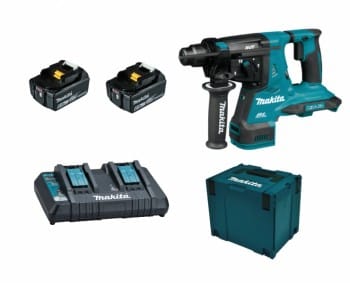 Makita DHR280RGJ 2x BL1860B 6Ah Akku + DC18RD