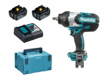 Makita DTW1002RGJ 2x 6Ah Akku + Ladegerät