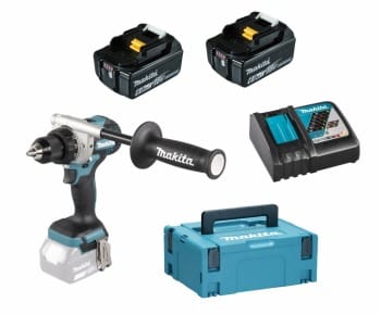 Makita DDF492RGJ 2x 6Ah Akku + Ladegerät
