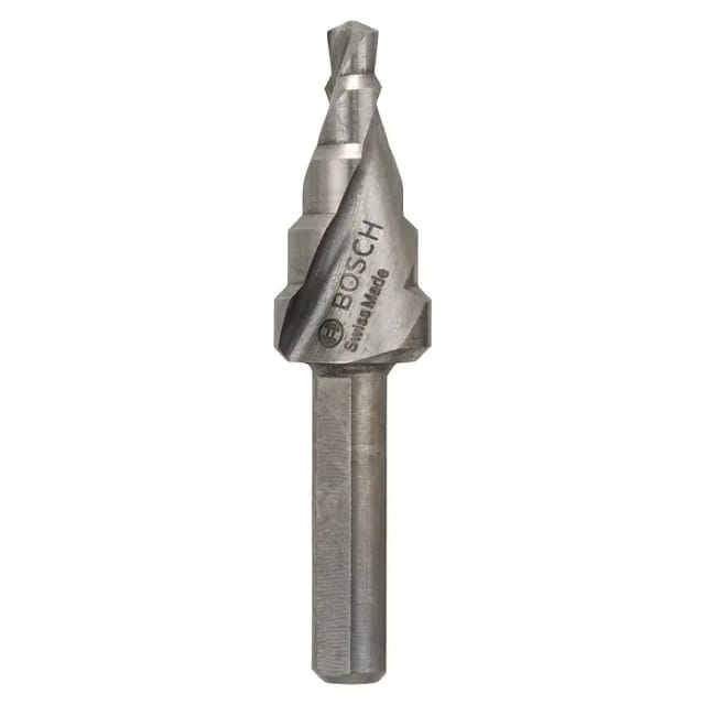Bosch Stufenbohrer HSS 4 - 12 mm 6 mm 50 mm 5 Stufen