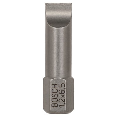 Bosch Schrauberbit Extra-Hart, S 1,2 x 6,5, 25 mm