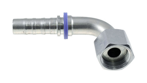Dkr-fl 90° Dn08 Ende 3/8" Flachdichtung