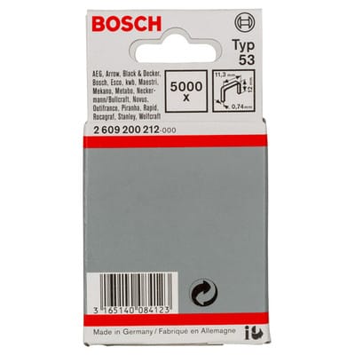 Bosch Feindrahtklammer Typ 53 11,4 x 0,74 x 12 mm