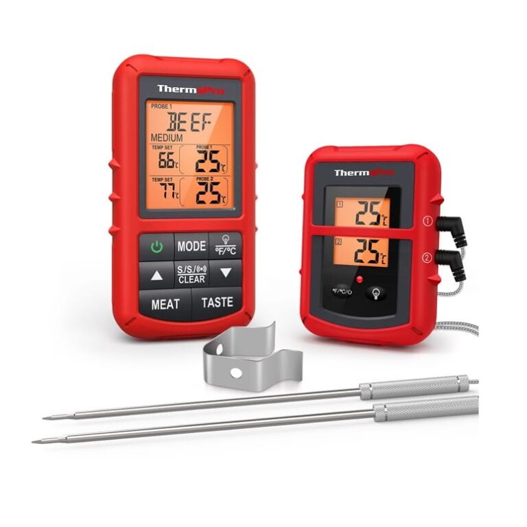 Thermopro Tp-20 Kabelloses Lebensmittelthermometer Mit 2 Sonden