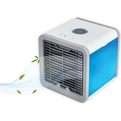 Tragbarer Luftkühler, Mini-klimaanlage, Luftbefeuchter, Luftreiniger, 120°-weitwinkel-luftstrom