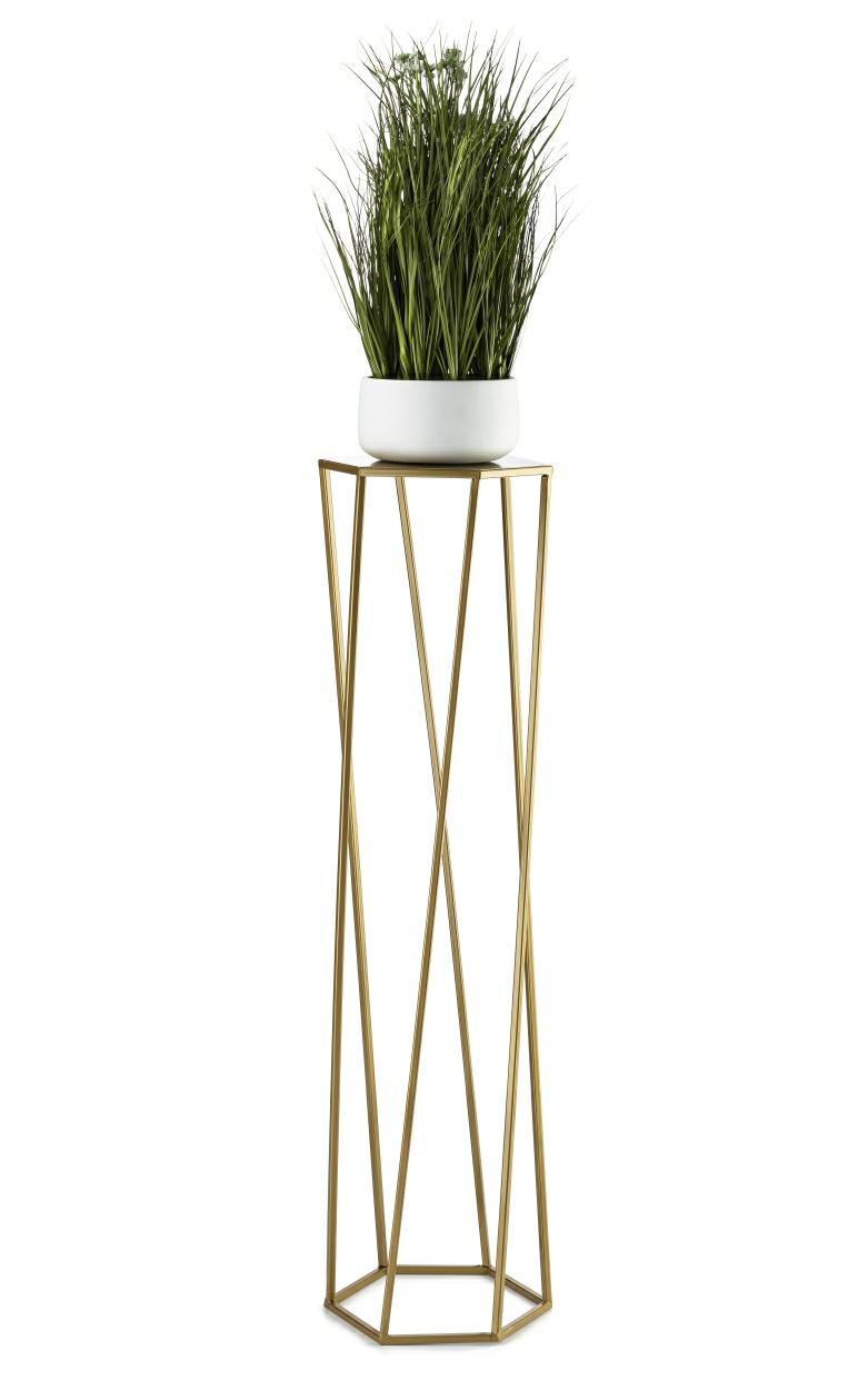 Goldener Pflanzenständer, 100 Cm
