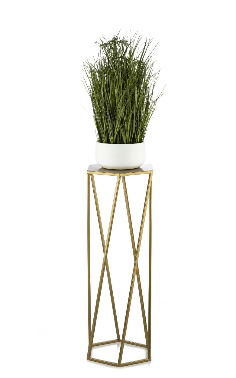 Goldener Pflanzenständer, 70 Cm