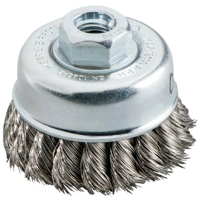 Metabo Topfbürste 65x0,35 mm/ M 14, Stahl, gezopft Drahtstärke 0,35 mm