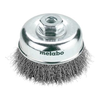Metabo Topfbürste 100x0,3 mm/ M 14, Stahldraht, gewellt, Drahtstärke 0,30 mm