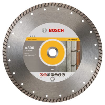 Bosch Diamanttrennscheibe Standard for Universal Turbo 300 x 22,23 x 3 x 10 mm