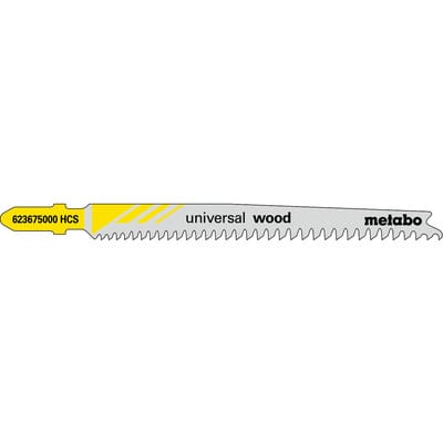Metabo 25 Stichsägeblätter "universal wood" 91 mm, progressiv, HCS, Type 23675