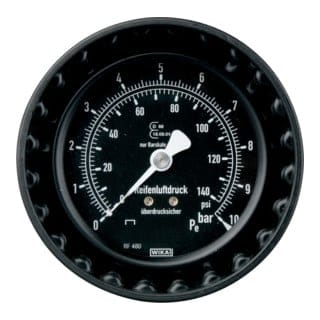 Metabo Manometer Ø 80 mm mit Schutzkappe (1-10 bar) für RF 480