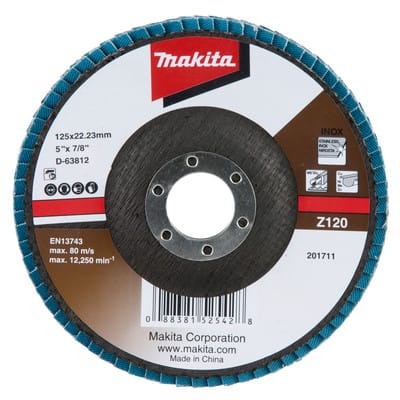 Makita Fächerschleifscheibe 125mm Z120