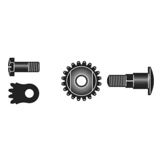 FELCO 7/90 Reparatur-Satz : Bolzen, Mutter, Sektor