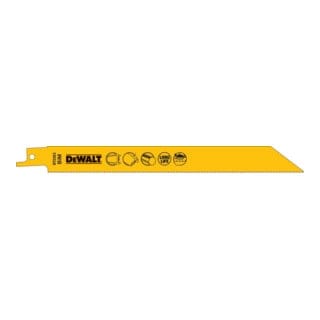 DEWALT Säbelsägeblatt BIM Metall 203 mmk DT2353-QZ