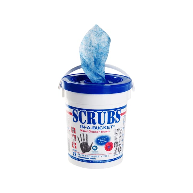 Handreinigungstuch o.Eins.v.Wasser 72 St.1 Eimer Scrubs