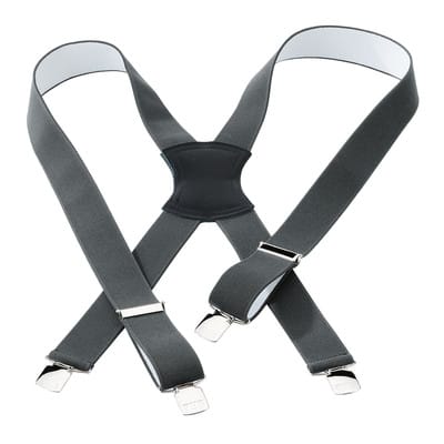 FHB ACHIM Hosenträger grau Gr. 120 cm