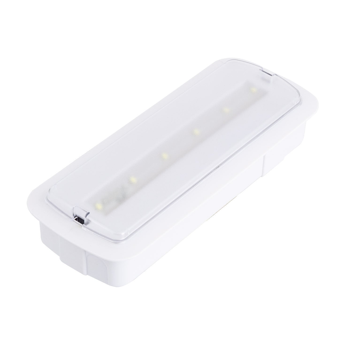Led Notleuchte 3w 200 Lm Permanent/nicht Permanent 3 Stunden Betriebsdauer Weiß 3 W