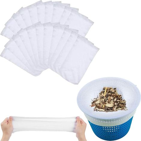30 X Skimmer-poolsocken, Pool-skimmer-socken, Pool-skimmer-filter, Poolfilter-socken, Socken Für Pool-skimmer-pollen- Und Schaum-poolfilter