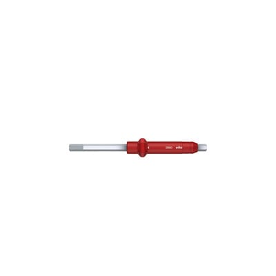 Wiha Wechselklinge Sechskant für Drehmoment-Schraubendreher mit Quergriff 4 x 130 mm, 15 Nm