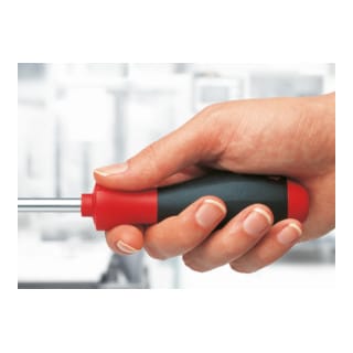 Wiha Schraubendreher SoftFinish® TX mit Rundklinge T6 x 60 mm