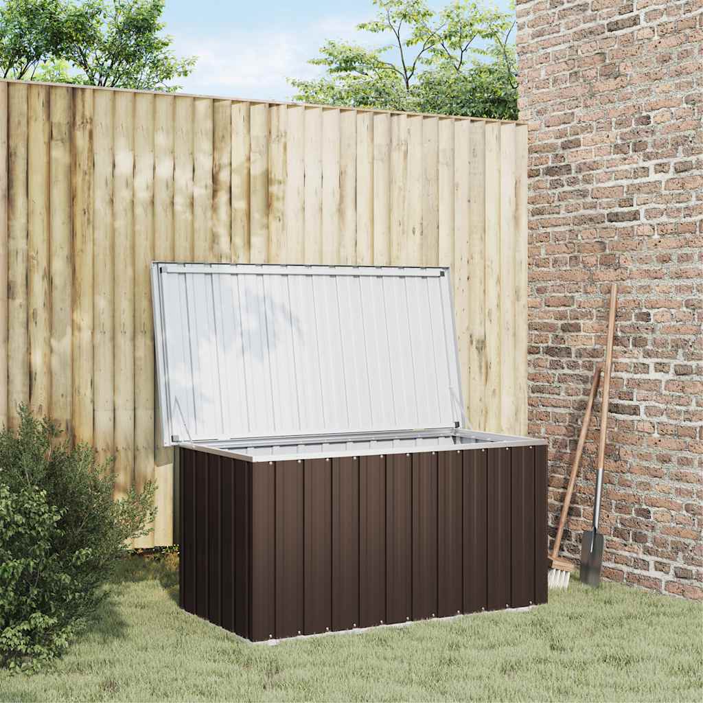 Garten-aufbewahrungsbox Braun 129 X 67 X 65 Cm