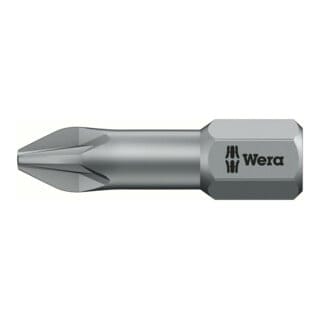Wera 855/1 TZ Pozidriv-Bits, PZ 2, Länge 25 mm