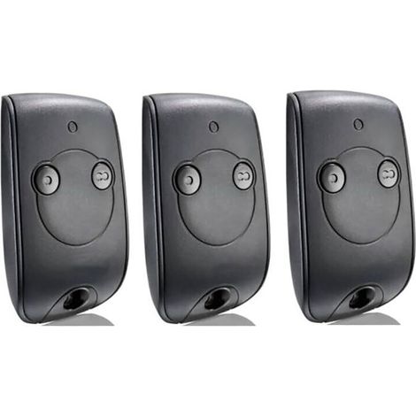 Kompatibel Mit Somfy 1841026 - Keytis Rts 2-kanal-fernbedienung Zur Steuerung Von 2 Rts Tor- Und Garagentorantrieben (3er-pack)