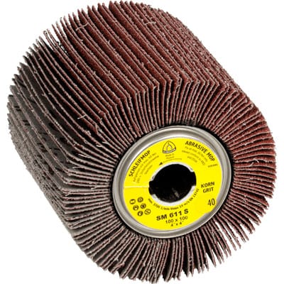 Klingspor Schleifmoprad SM 611, LxBxH 100X100X19, Korn 80