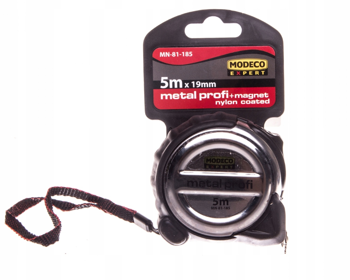 Maßband Modeco Mn-81-185 5 M Magnetisch Stoßfest