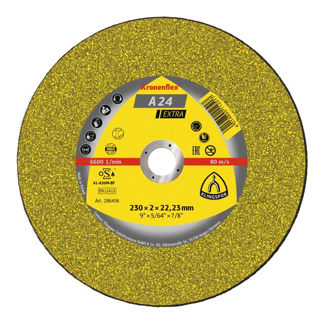 Klingspor A 24 EX Trennscheiben, 180 x 3 x 22,23 mm gerade