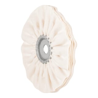 PFERD TOOLS Tuchring TR Flanell Ø 200x10mm Bohrung-Ø 20mm für Spiegelpolitur und Abglänzen mit Polierpaste