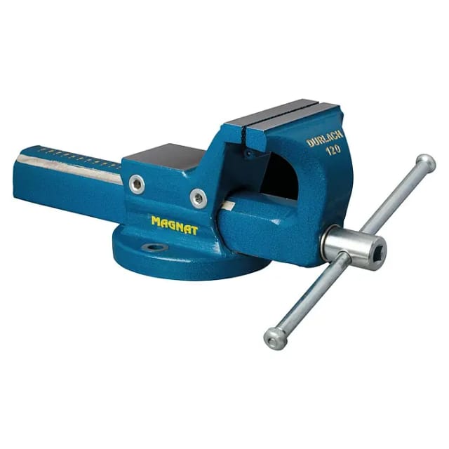 Durlach Schraubstock Magnat B.120mm, Spann-W.145mm, Spann-T.82,5mm