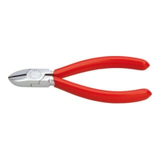 Knipex Seitenschneider verchromt mit Kunststoff überzogen 125mm
