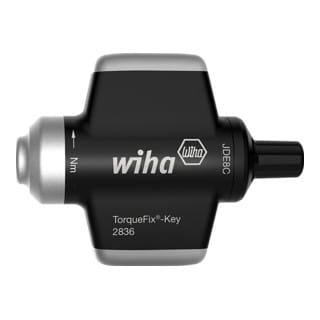 Wiha Drehmoment-Schraubendreher mit Schlüsselgriff TorqueFix® Key fest voreingestellte Drehmomentbegrenzung 1,1 Nm, 4 mm